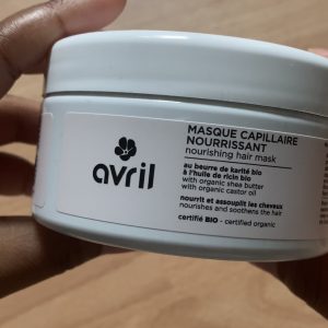 Avril Sanganni nourishing hair mask packaging